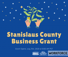 Stanislaus County Business Grant Now Available Flier